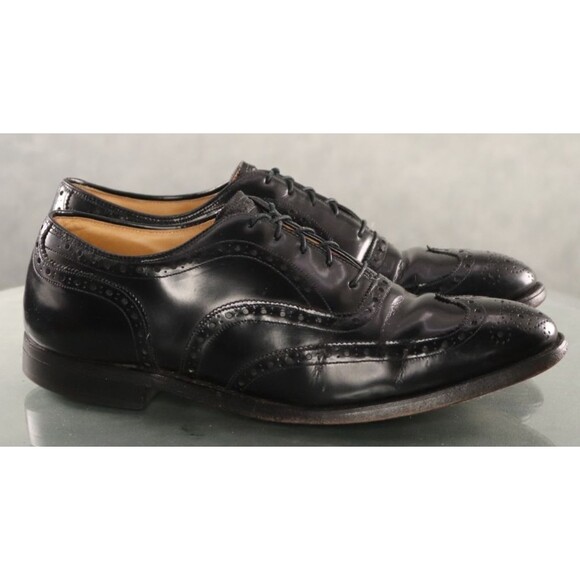 Johnston & Murphy Aristocraft Men\'s Wingtip Brogue Dress Shoes Sz 8.5 D Leather main image 11